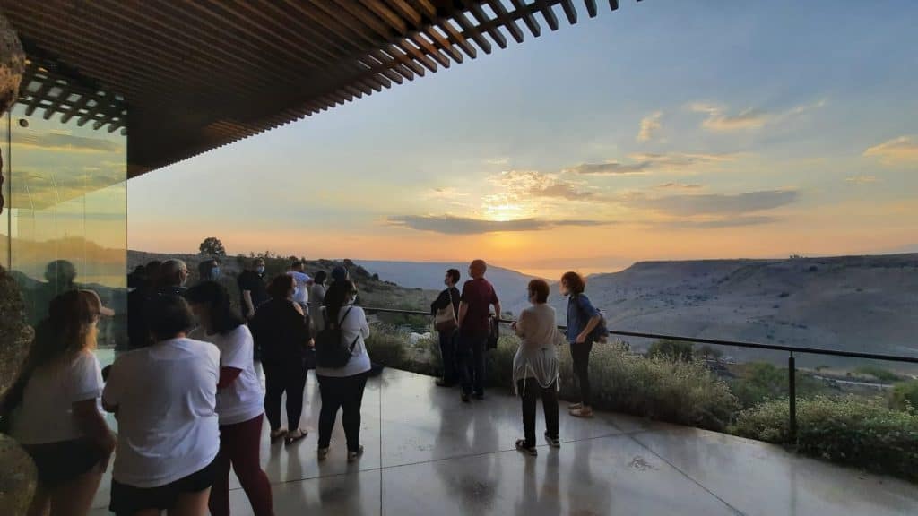 סיור שקיעה בעין קשתות