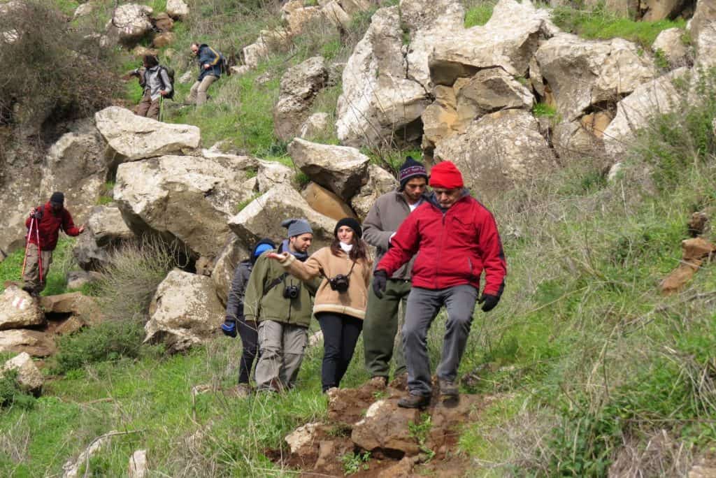 טיול בנחל עורבים