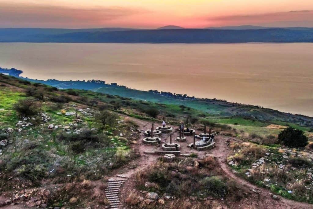 שקיעה במצפה אופיר