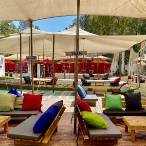 קמפינג אי שם חוף הגולן