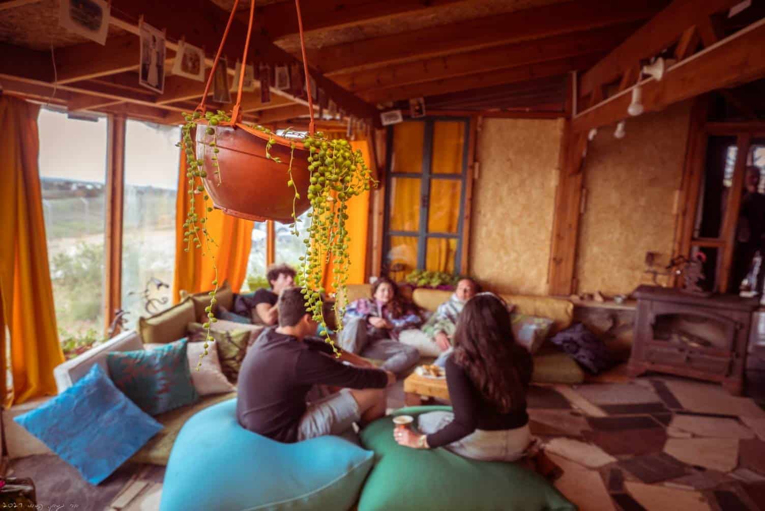 לינה על שביל הגולן