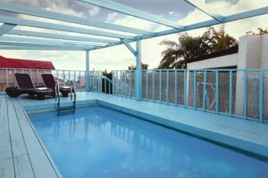 לינה ברמת הגולן עם בריכה